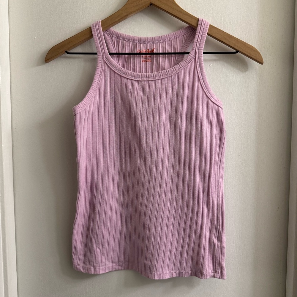 Cat & Jack Light Purple Ribbed Tank Top